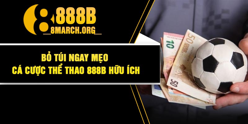 Bỏ Túi Ngay Mẹo Cá Cược Thể Thao 888B Hữu Ích